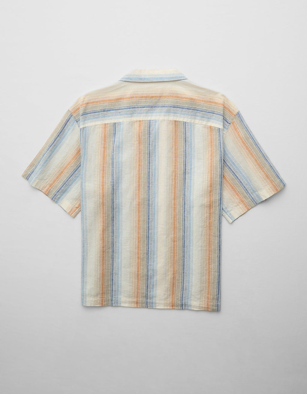 Camisa manga corta con rayas de hombre AE - Generico 2154_2734_763_b