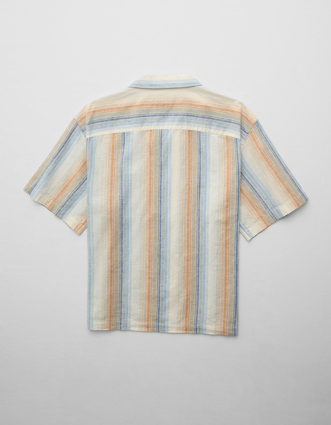 Camisa manga corta con rayas de hombre AE - Generico 2154_2734_763_b