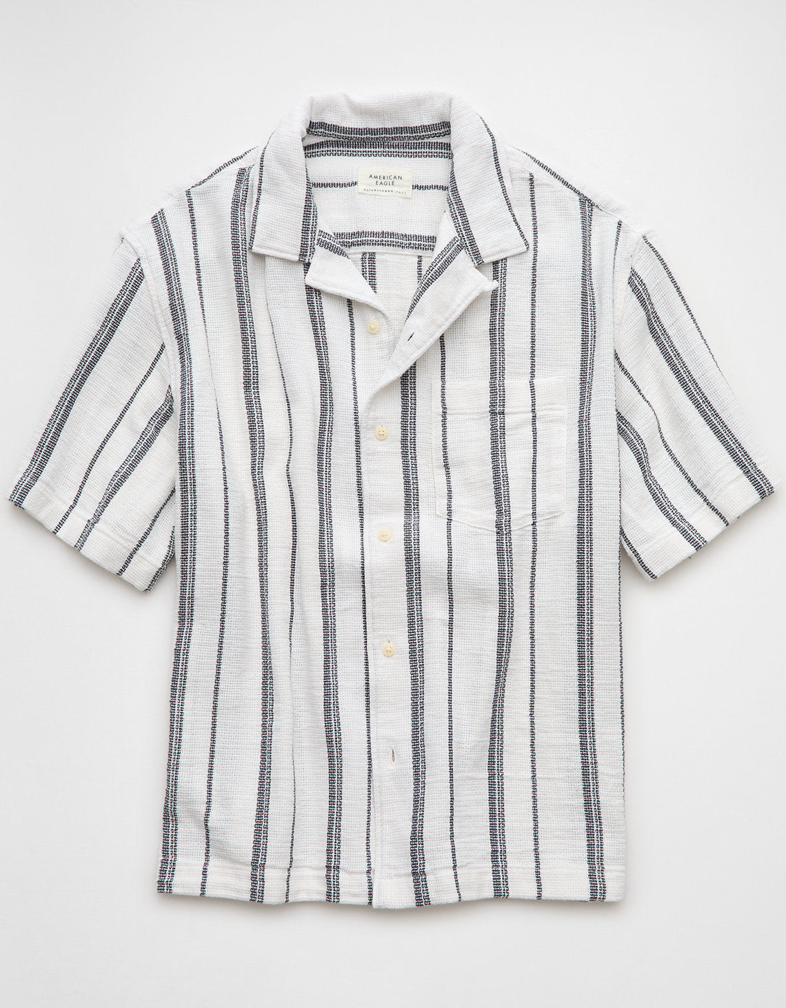 AE Camisa Rayada con Botones - Blanco 2154_2760_100_f