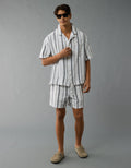 AE Camisa Rayada con Botones - Blanco 2154_2760_100_of