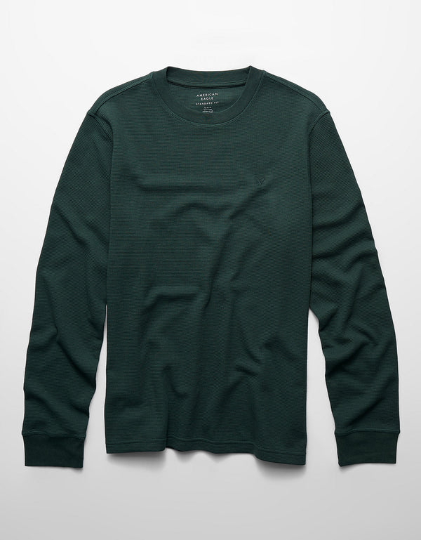 Camiseta térmica de manga larga Ae - Verde