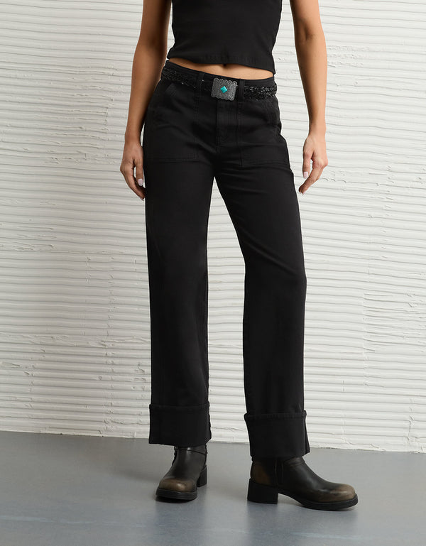 Pantalón Stovepipe Ae - Negro