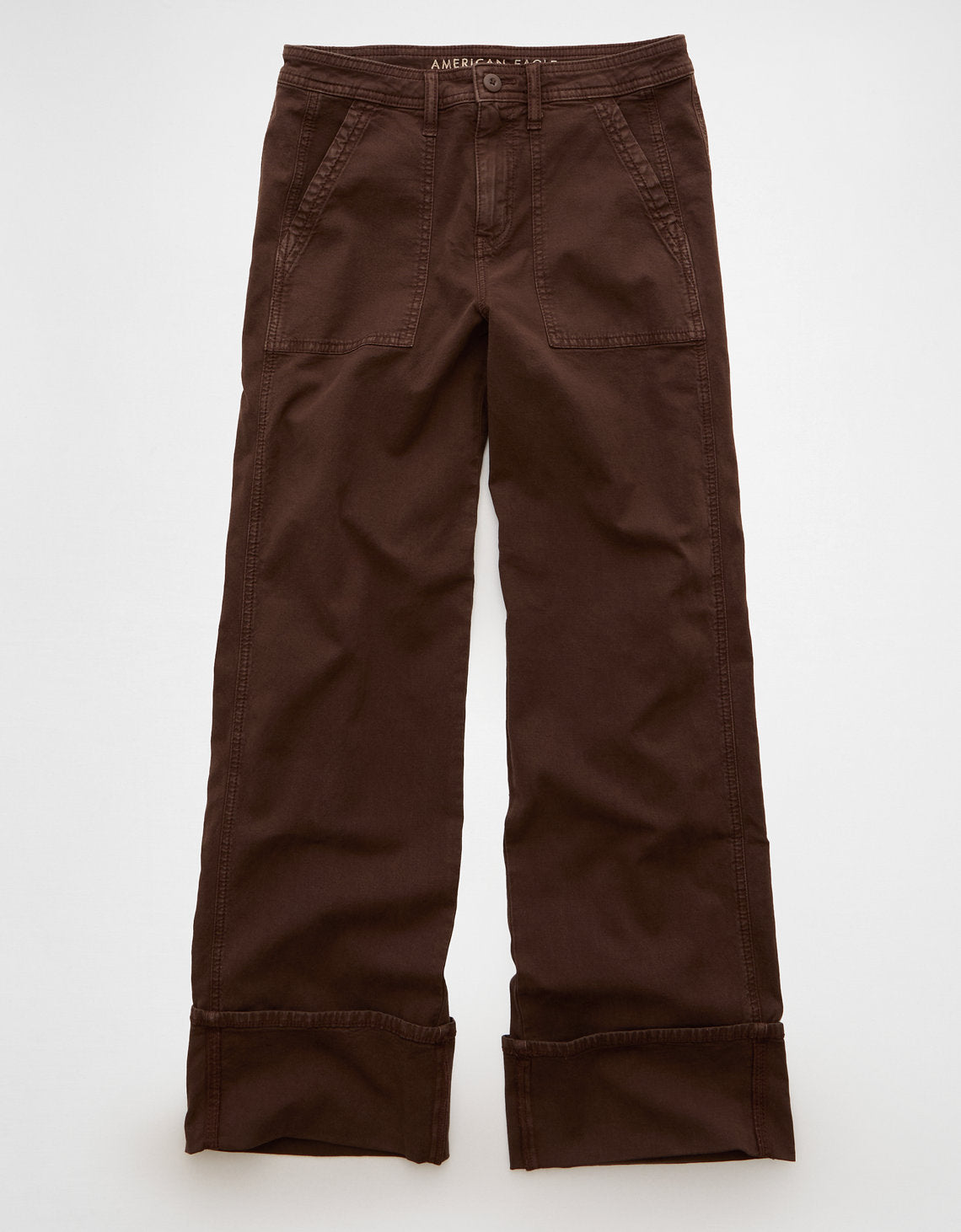 Pantalón Stovepipe Ae - Café 2325_5489_285_f