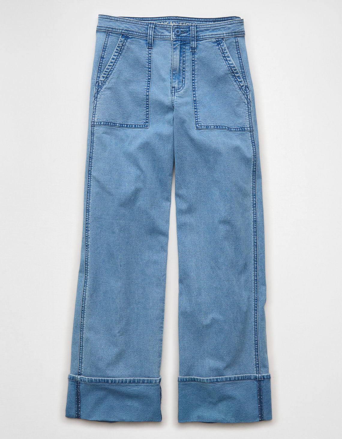 Pantalón Stovepipe Tiro Alto Ae - Generico 2325_5531_915_f