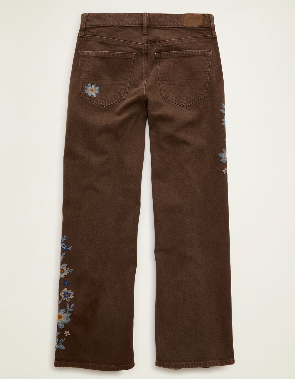 Jeans Stovepipe de talle alto de AE - Café 2325_5912_200_b