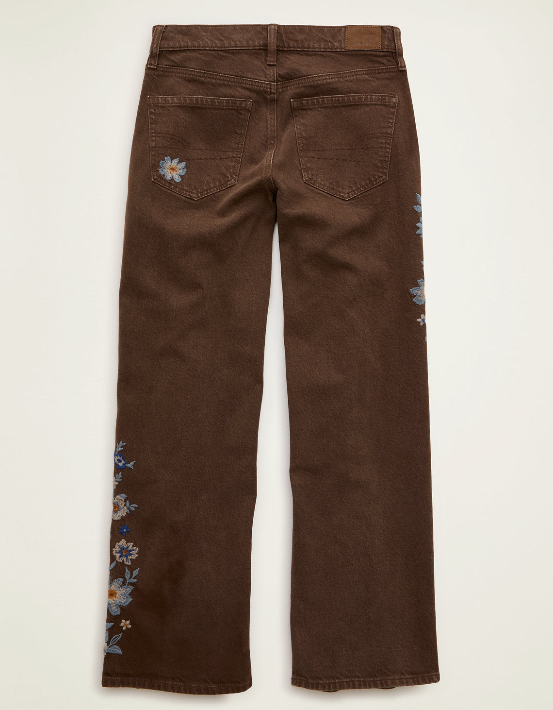 Jeans Stovepipe de talle alto de AE - Café 2325_5912_200_b
