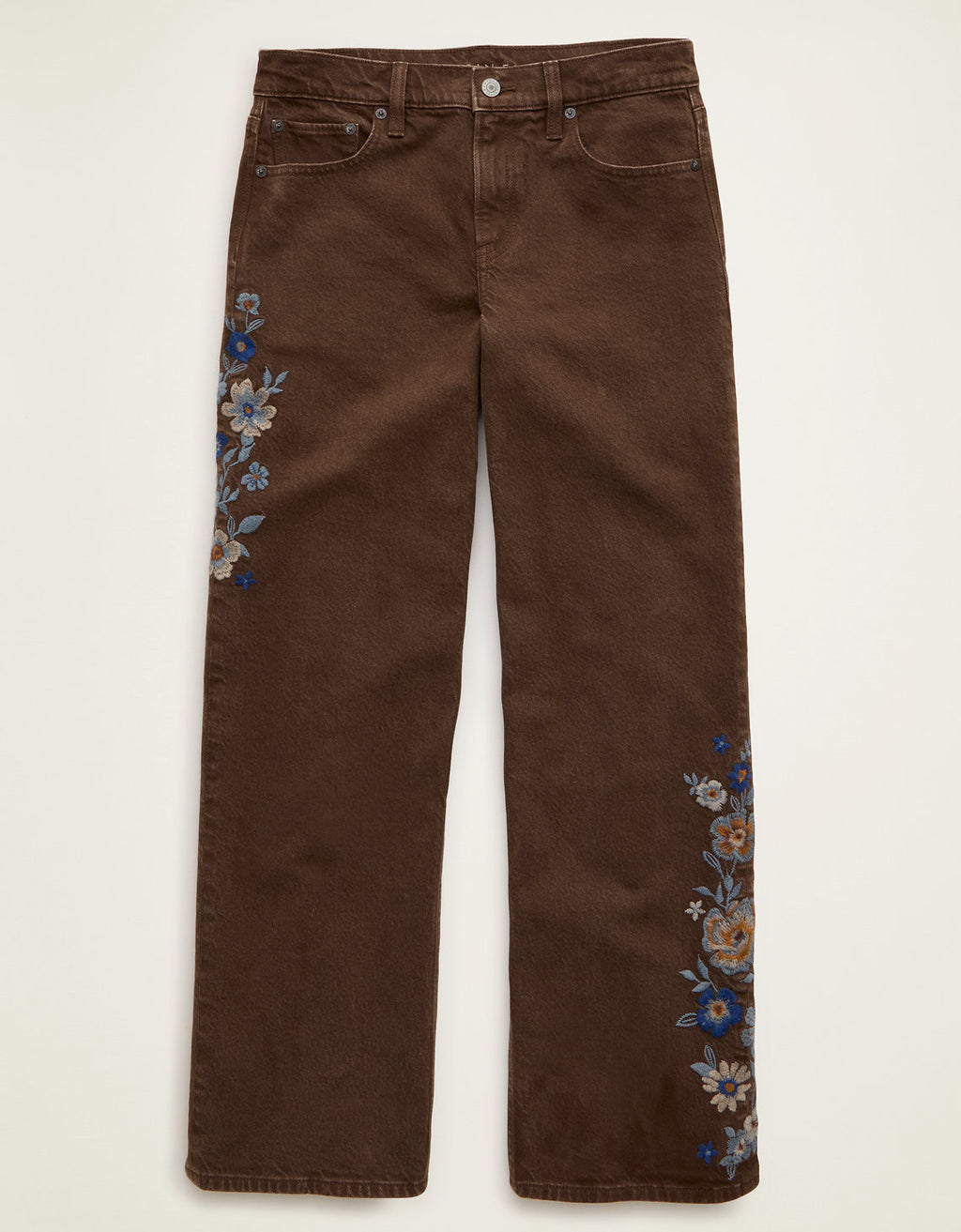 Jeans Stovepipe de talle alto de AE - Café 2325_5912_200_f