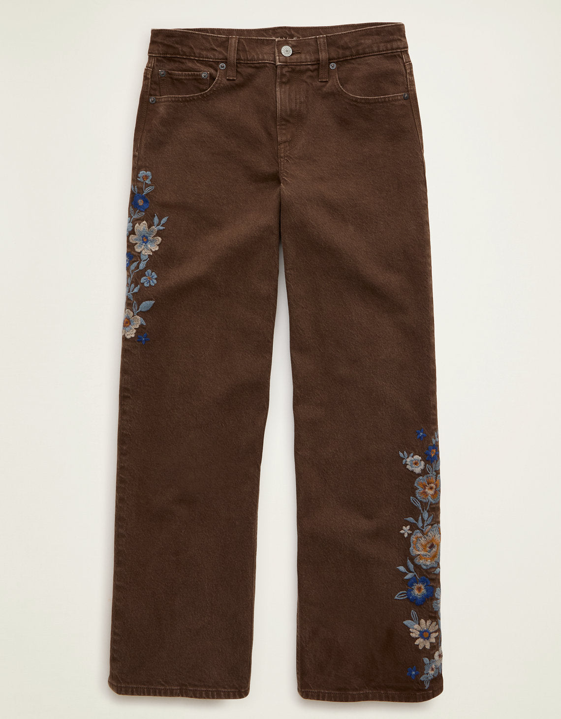 Jeans Stovepipe de talle alto de AE - Café 2325_5912_200_f