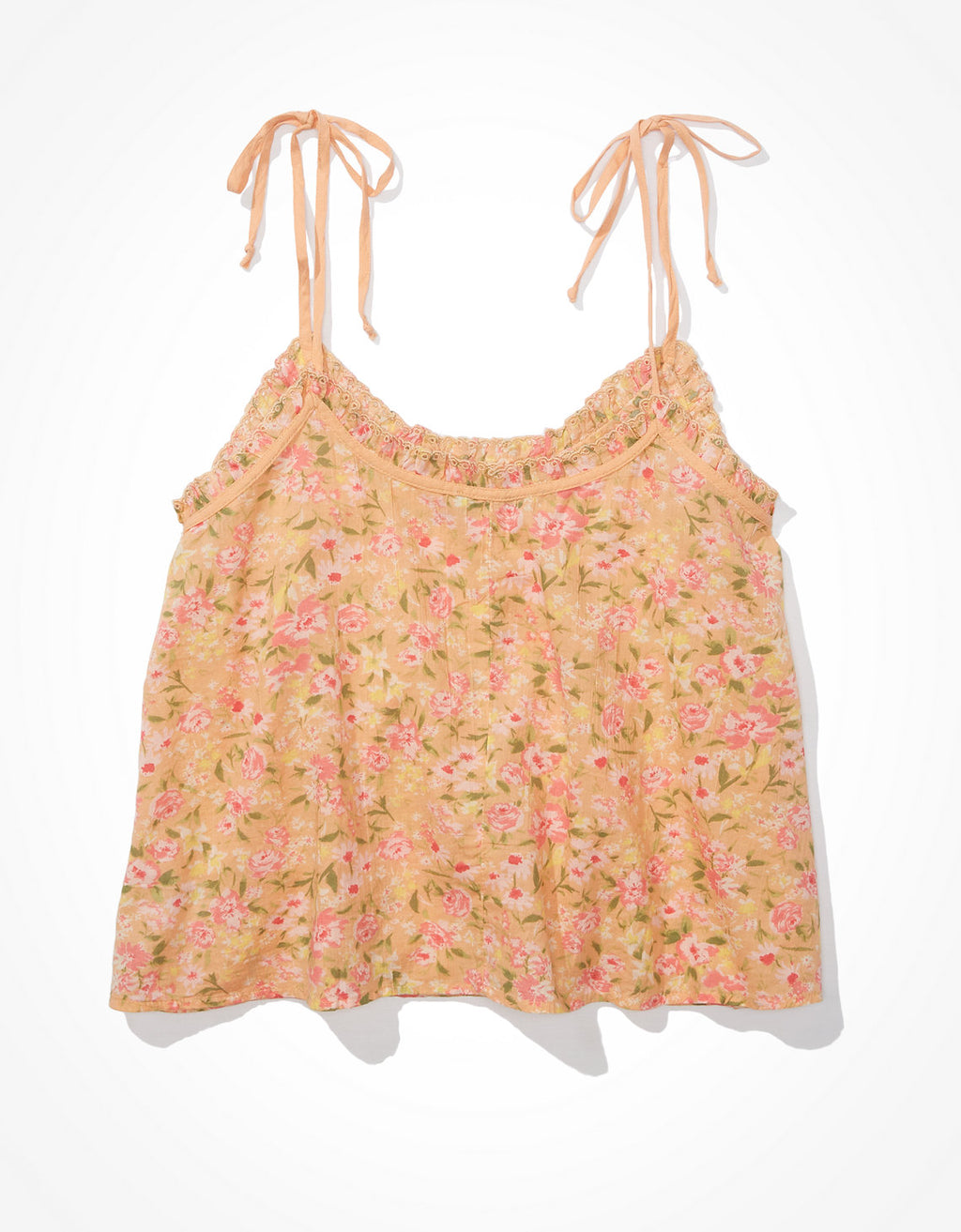 Camisa Babydoll Ae Cuello alto - Naranja 2351_4052_823_b