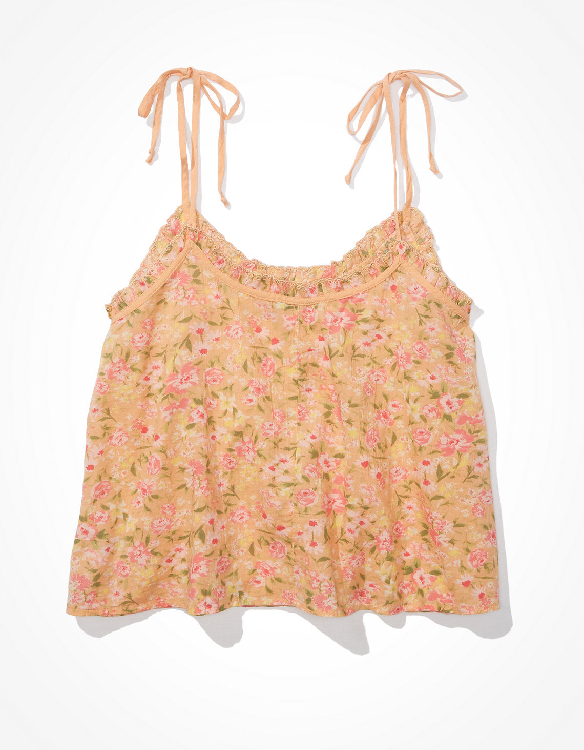 Camisa Babydoll Ae Cuello alto - Naranja 2351_4052_823_b