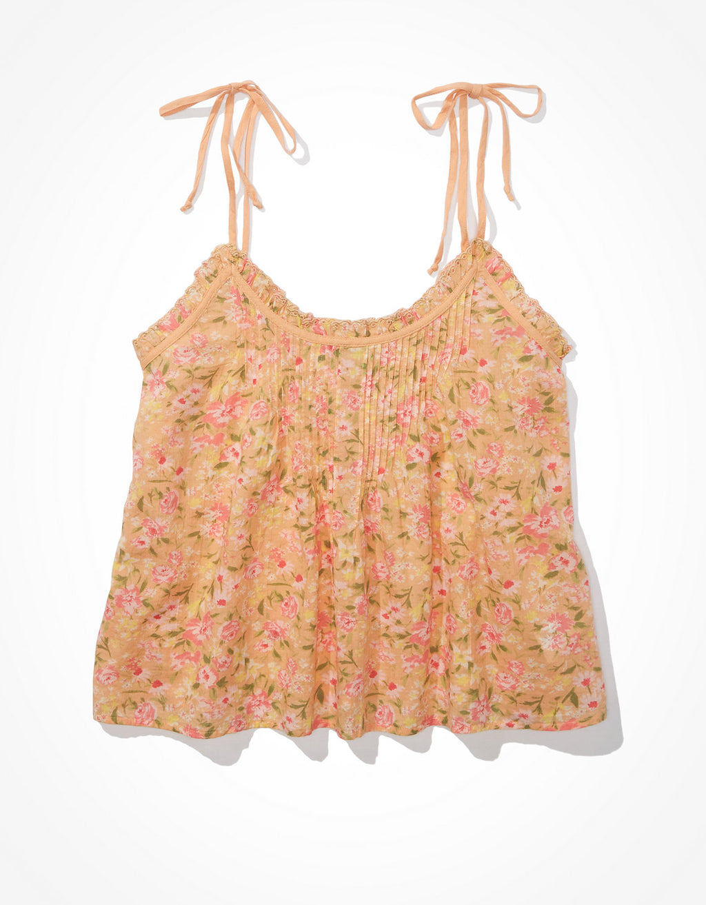 Camisa Babydoll Ae Cuello alto - Naranja 2351_4052_823_f