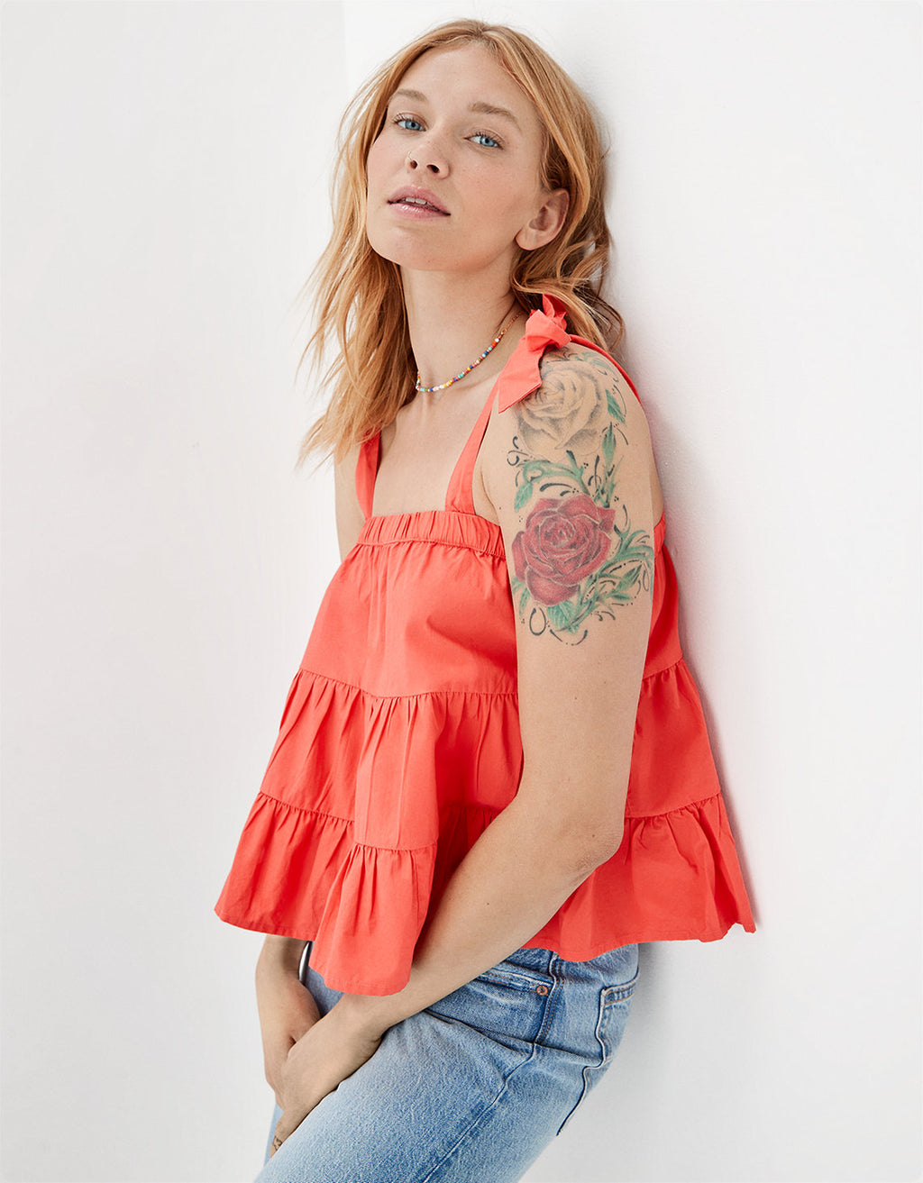 Camiseta AE sin mangas con capas - Rojo 2351_4324_600_os