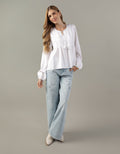 Blusa Ae con nudo al frente - Blanco 2351_5509_100_of