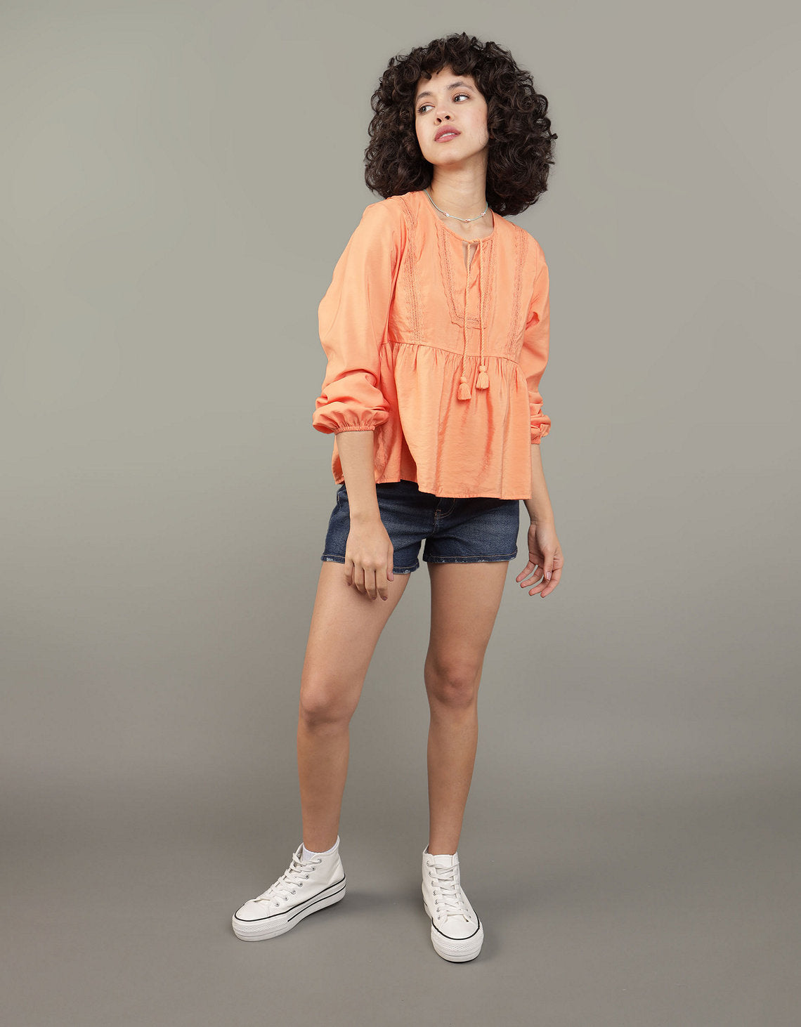 Blusa Ae con nudo al frente - Naranja 2351_5509_800_of