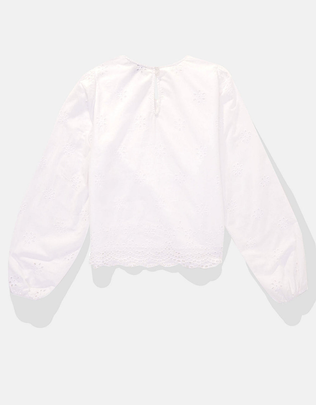 Camisa Manga Larga cuello redondo Mujer AE - Blanco 2351_5757_100_b