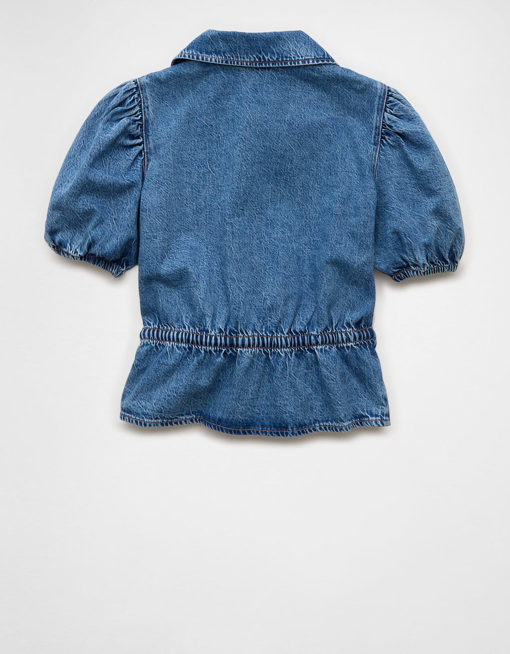 Camisa en Denim con Lazo al frente Ae - Generico 2351_6384_936_b