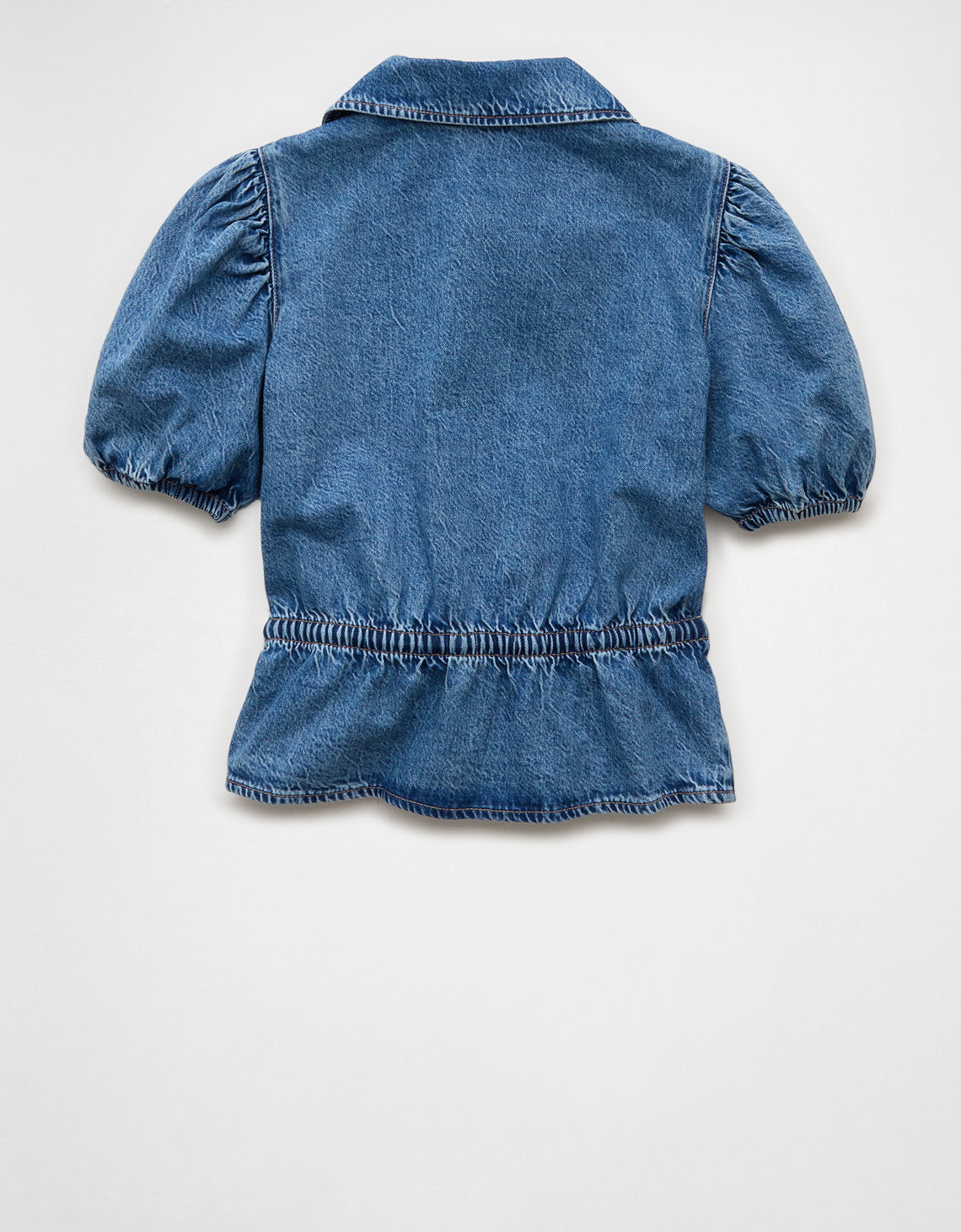 Camisa en Denim con Lazo al frente Ae - Generico 2351_6384_936_b