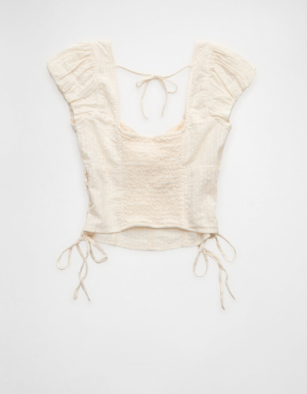 Blusa con cordones laterales Ae - Generico 2351_6641_131_b