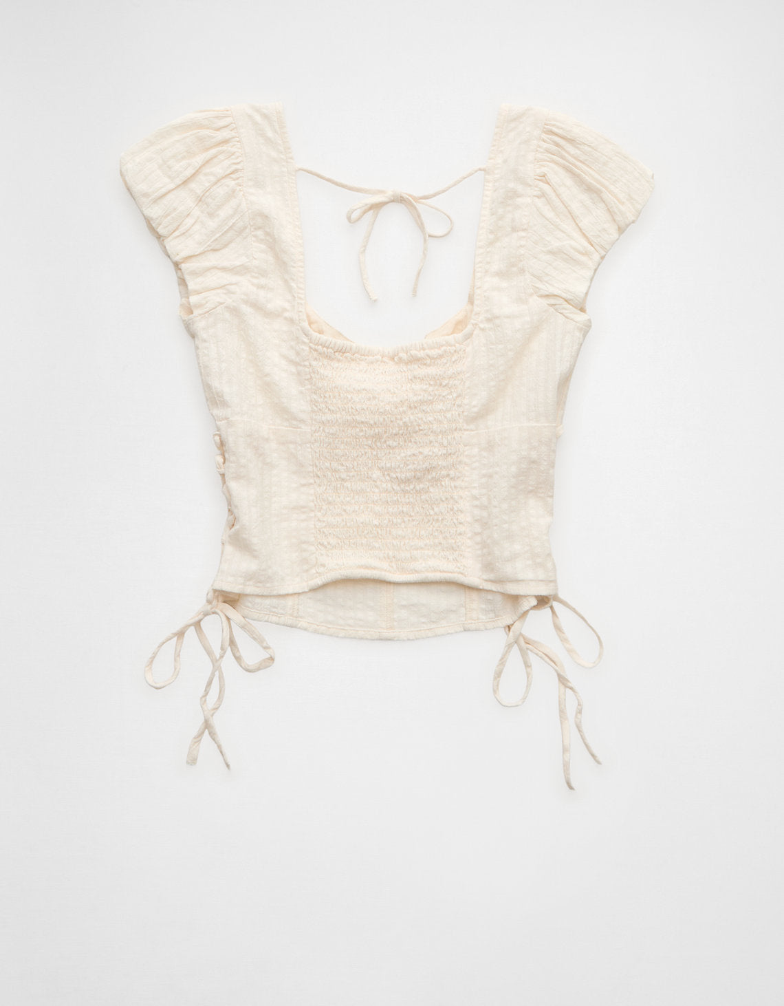 Blusa con cordones laterales Ae - Generico 2351_6641_131_b