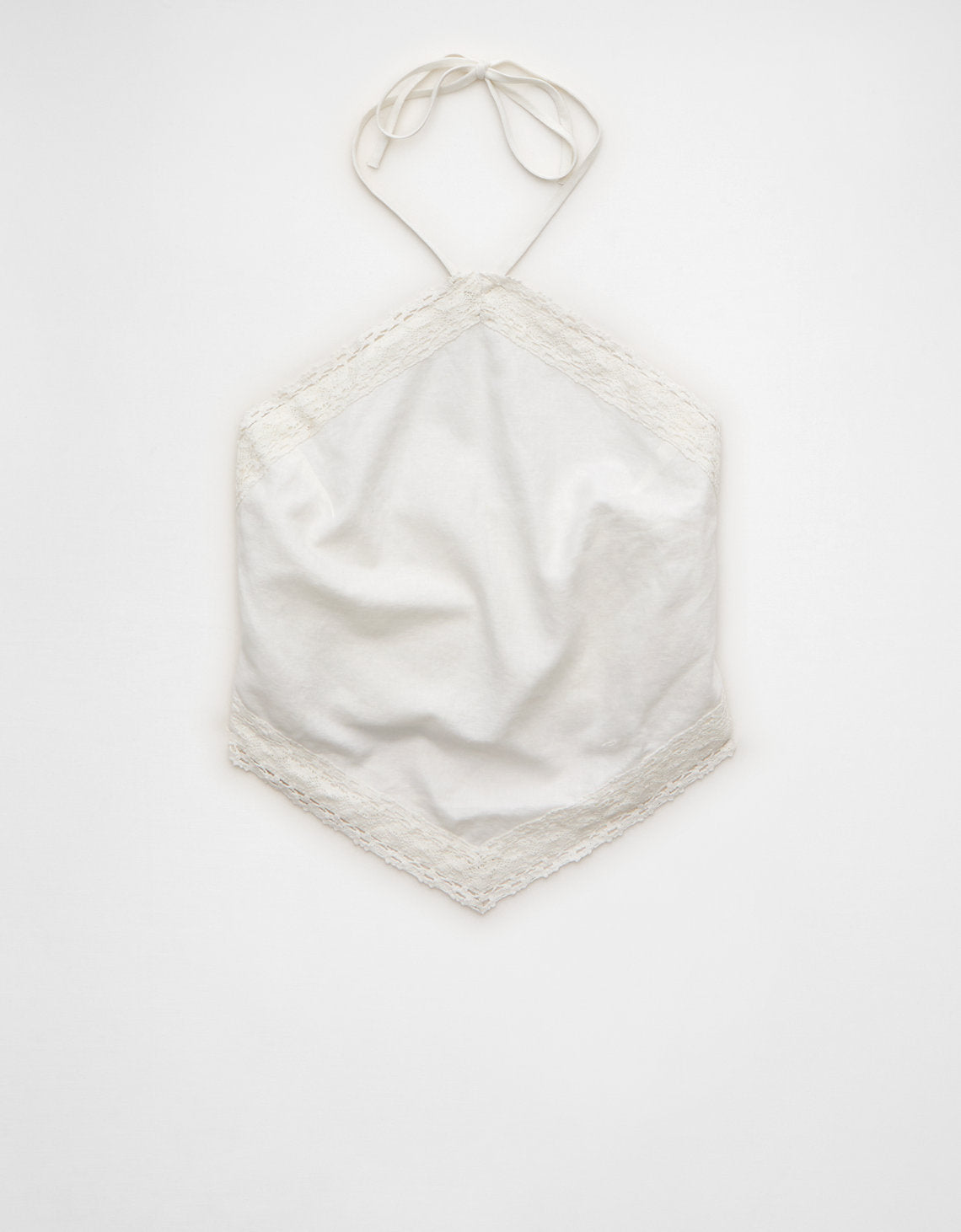 Top halter con bandana en lino Ae - Blanco 2351_6756_139_f