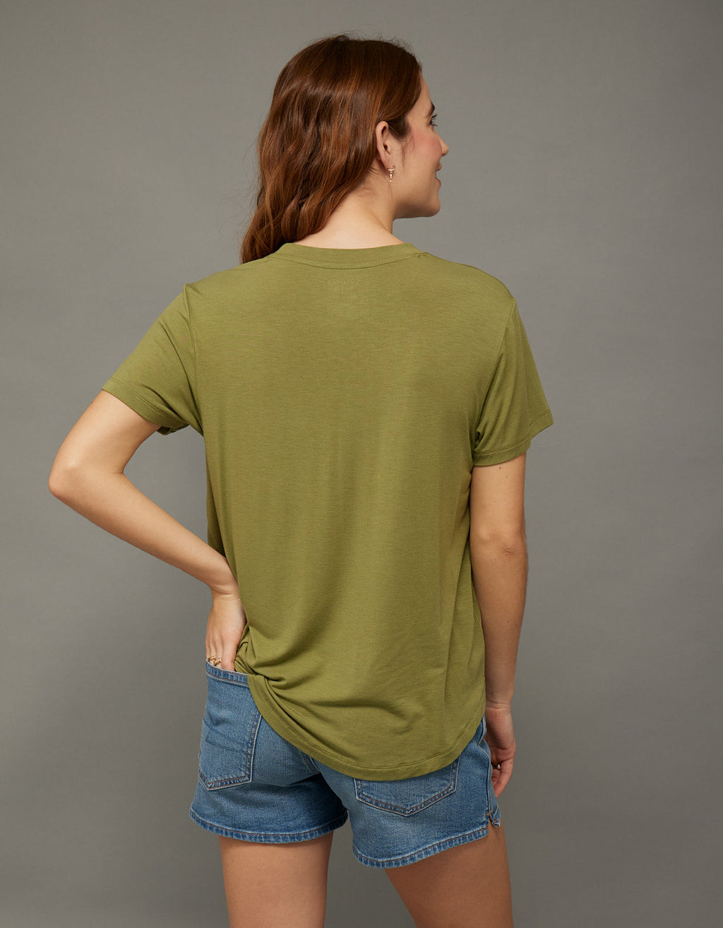 Camiseta Soft & Sexy cuello redondo Ae - Verde 2370_1561_300_ob