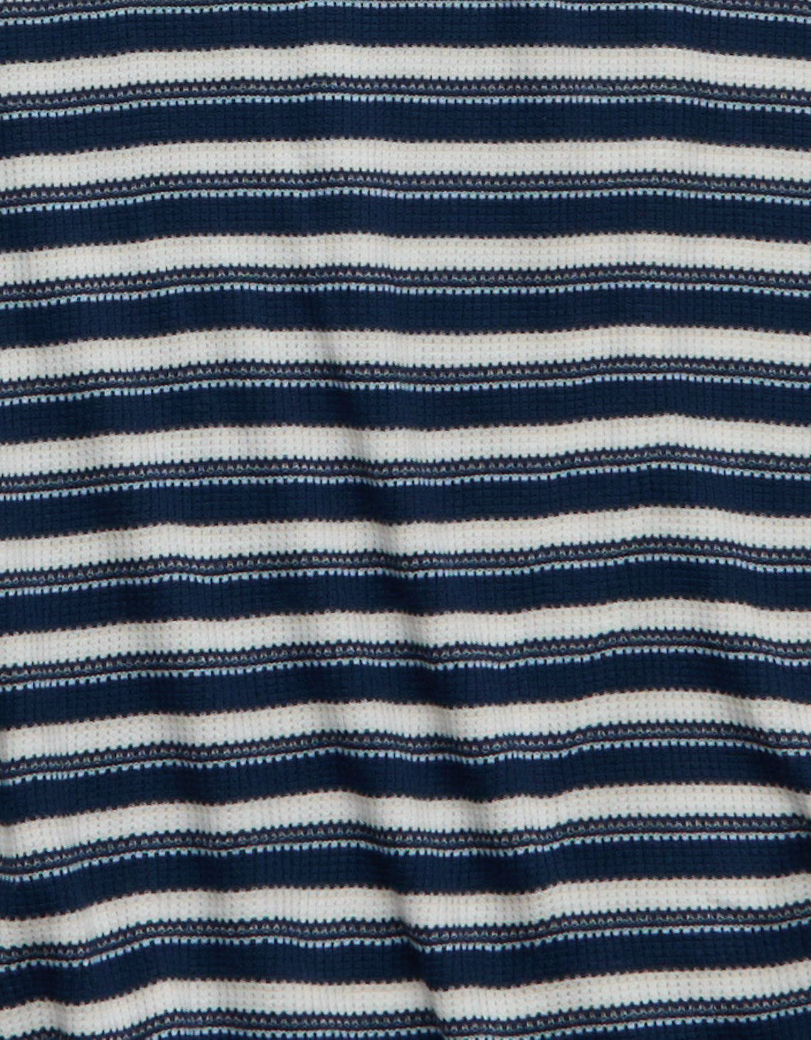 Camiseta de cuello redondo suave y sexy tipo waffle de AE - Azul 2370_1705_448_d3