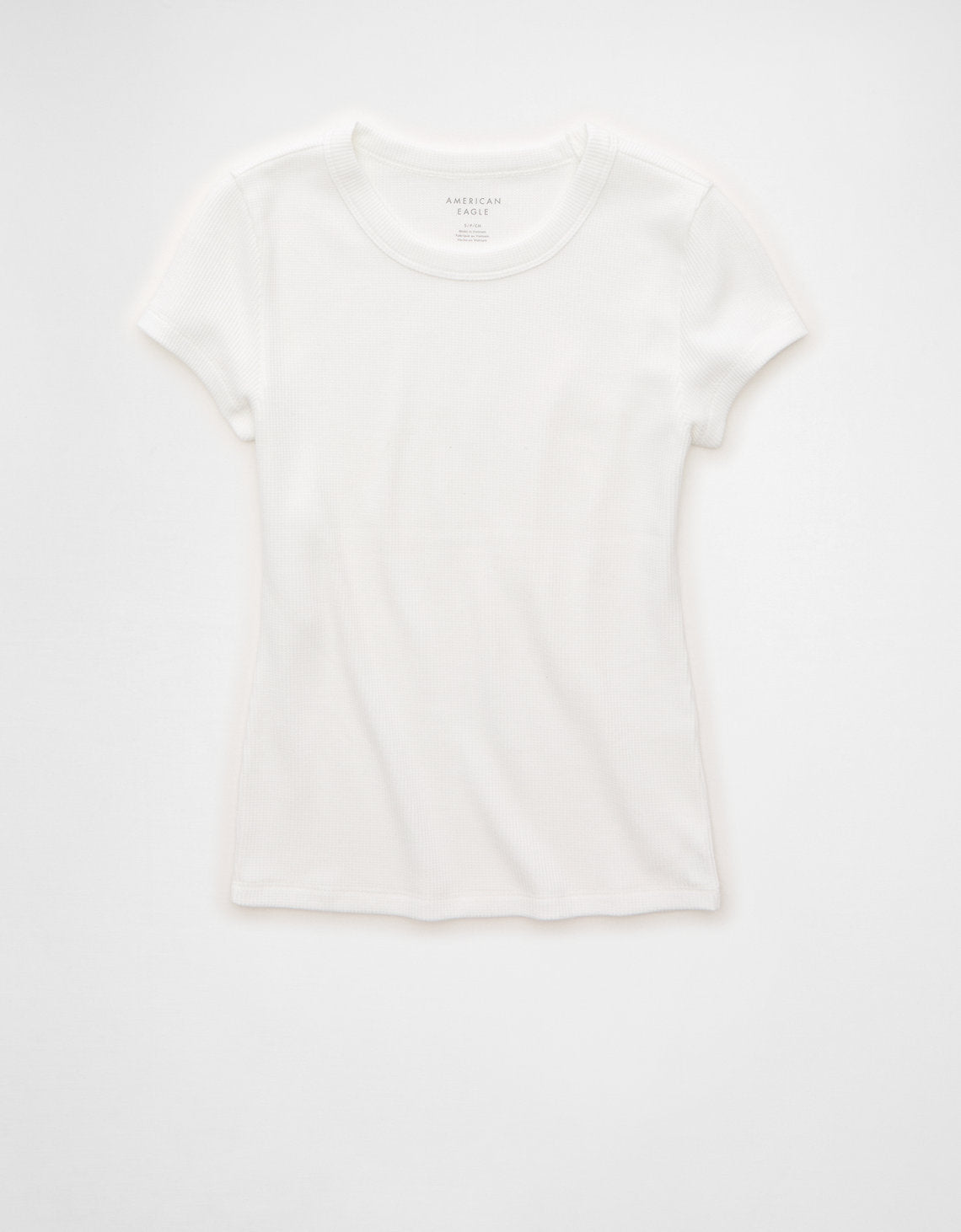 Camiseta de Gofre para Bebé - Blanco 2370_1713_139_f