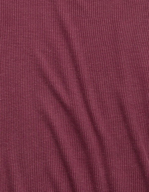 Camiseta de cuello redondo suave y sexy tipo waffle de AE - Generico