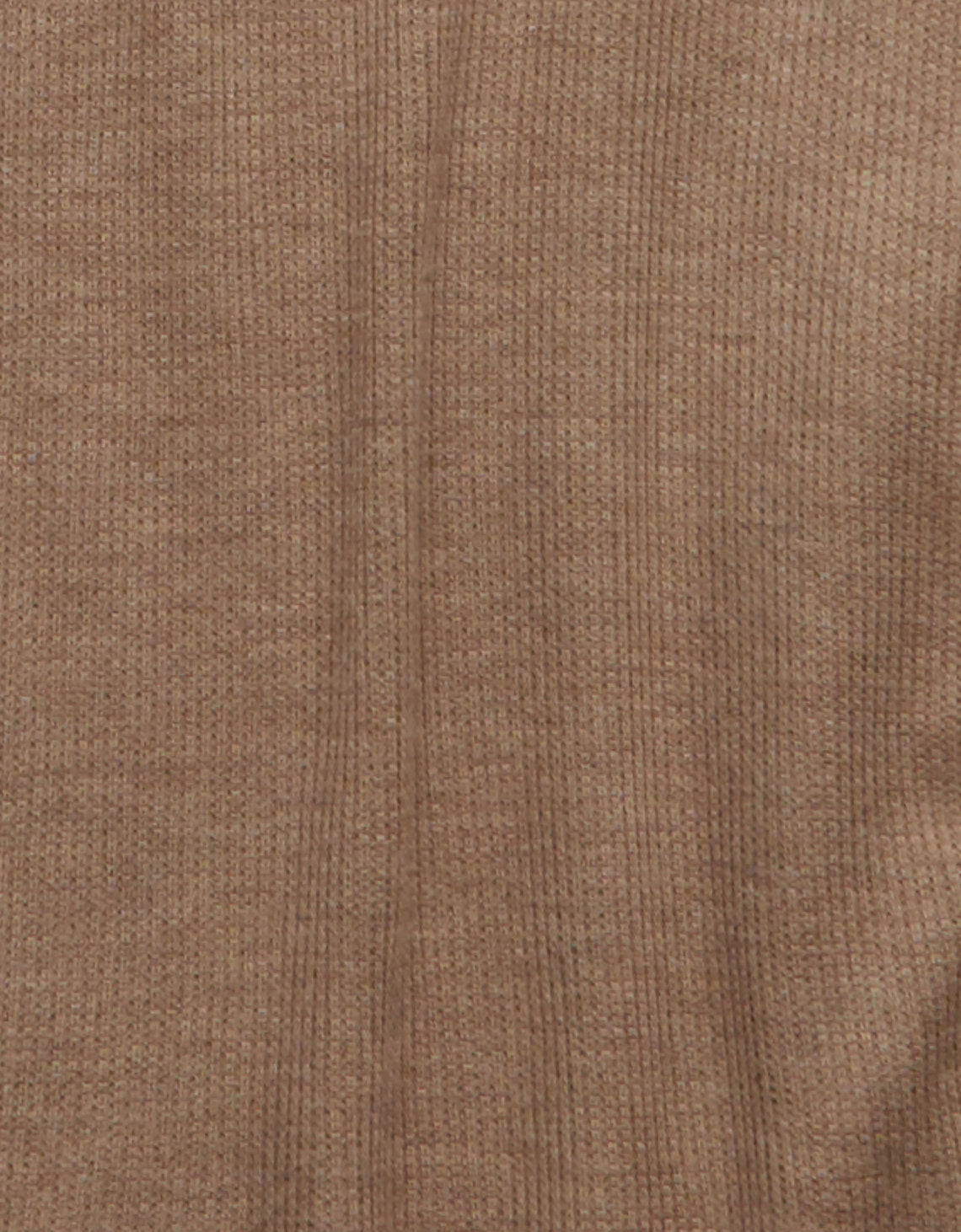 Camiseta de cuello redondo suave y sexy tipo waffle de AE - Caqui 2370_1838_972_d3