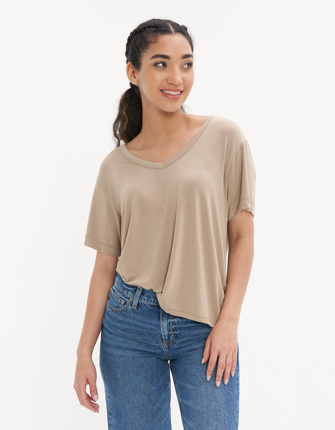 Camiseta cuello en V Ae  - Generico 2370_8506_207_of