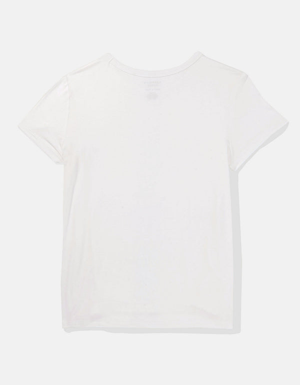 Camiseta Soft & Sexy Manga Corta Ae - Blanco