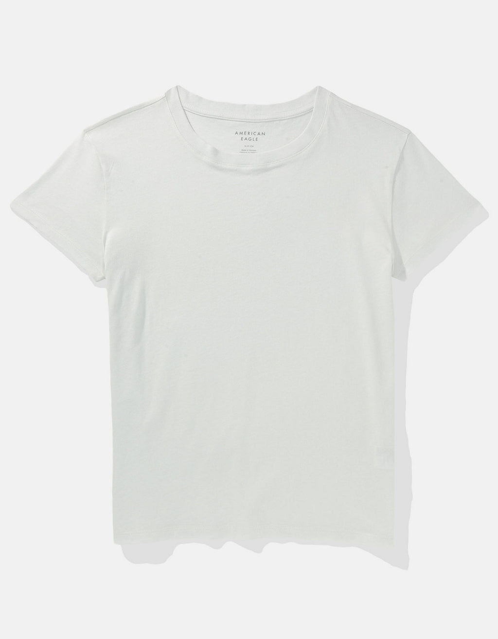 Camiseta Básica Manga Corta Mujer AE - Blanco 2370_9465_100_f