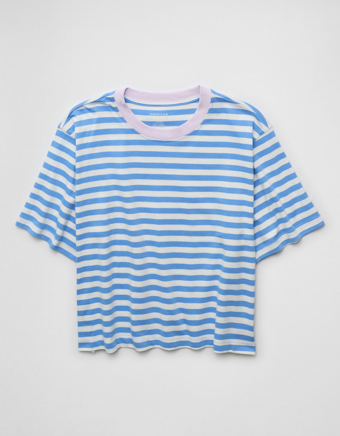 Camiseta a rayas tipo Boxy Ae - Azul 2372_1831_400_f
