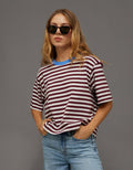 Camiseta a rayas tipo Boxy Ae - Generico 2372_1831_613_of