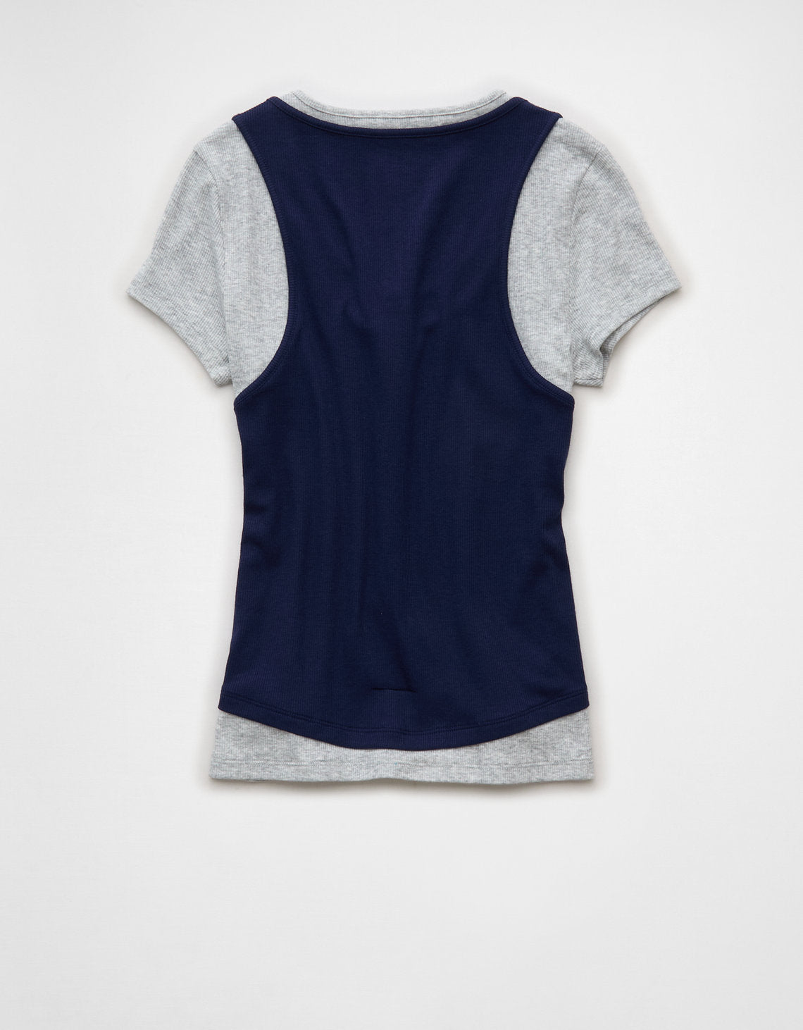 Camiseta Doblemente Bonita Ae - Azul 2372_2017_448_b