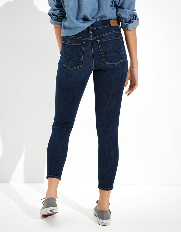 Jegging corto Ae Ne(x)t Level tiro alto - Azul