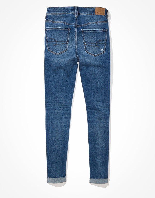 Jegging AE Ne(x)t Level con rotos de tiro alto crop - Generico
