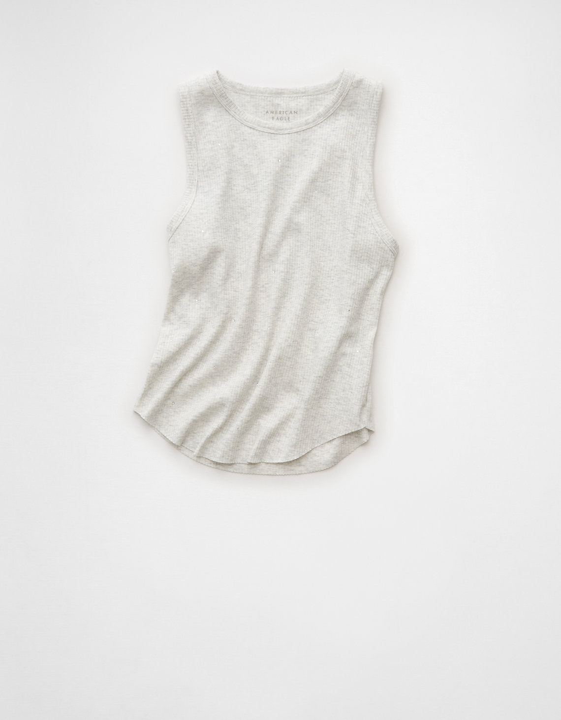 Tank Top Shirttail Ae - Gris 3171_6433_092_f