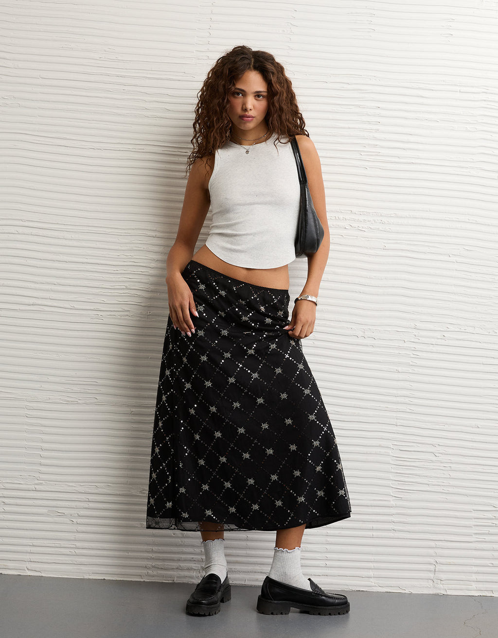 Tank Top Shirttail Ae - Gris 3171_6433_092_of