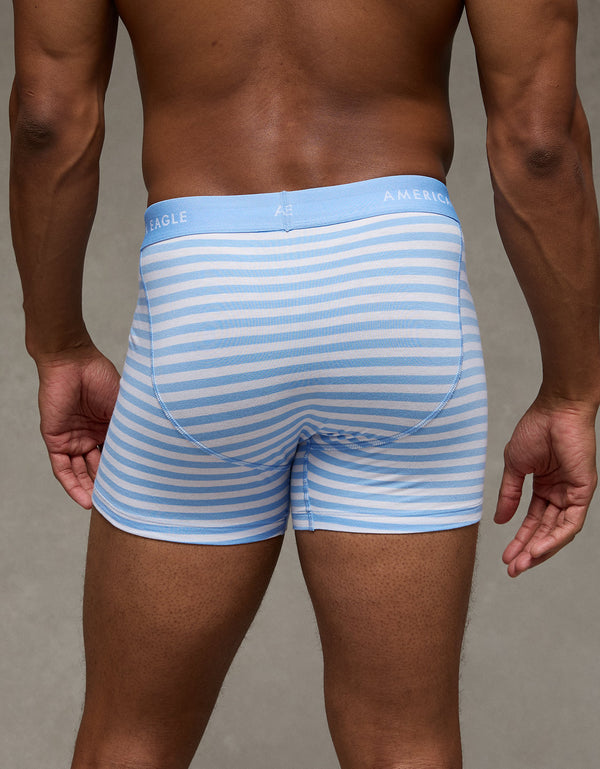Calzoncillos Clásicos para Hombre Aeo 4.5, Paquete de 3. - Azul