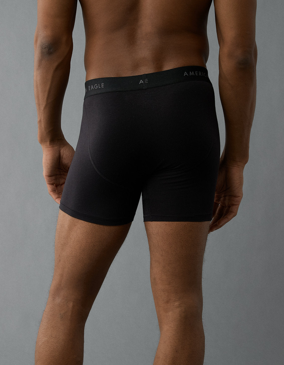 Bóxer Clásico de 4,5 pulgadas Ae - Negro 3234_4150_001_ob