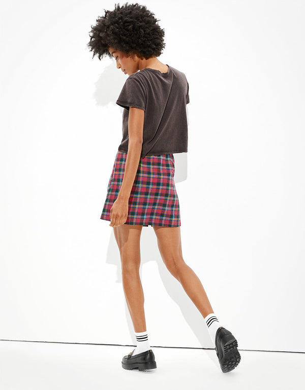 Camiseta AE True estilo tom boy - Negro