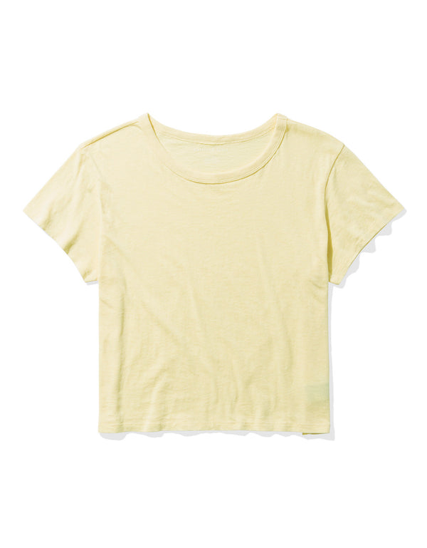 Body Ae de un solo hombro - Amarillo