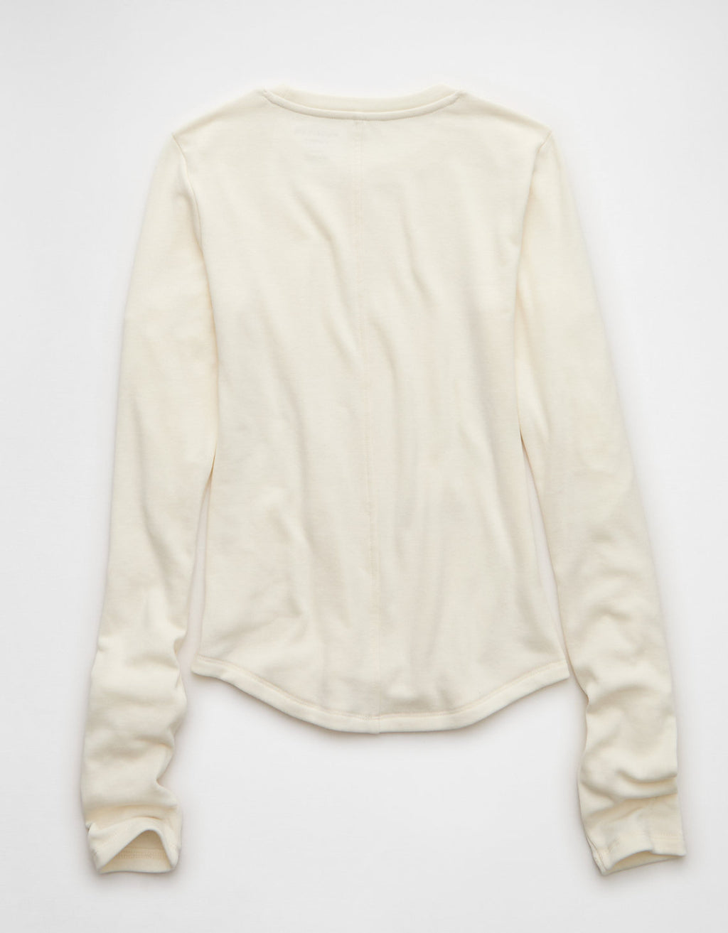 Camiseta de Manga Larga Tipo Henley Ae - Generico 3376_1390_131_b