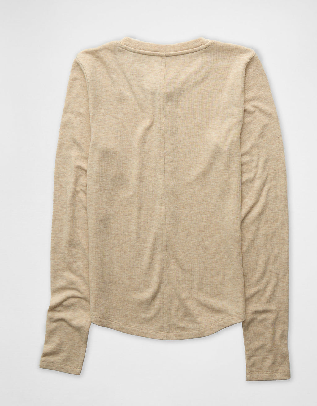 Camiseta de Manga Larga Tipo Henley Ae - Generico 3376_1401_286_b