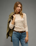 Camiseta de Manga Larga Tipo Henley Ae - Generico 3376_1401_286_of