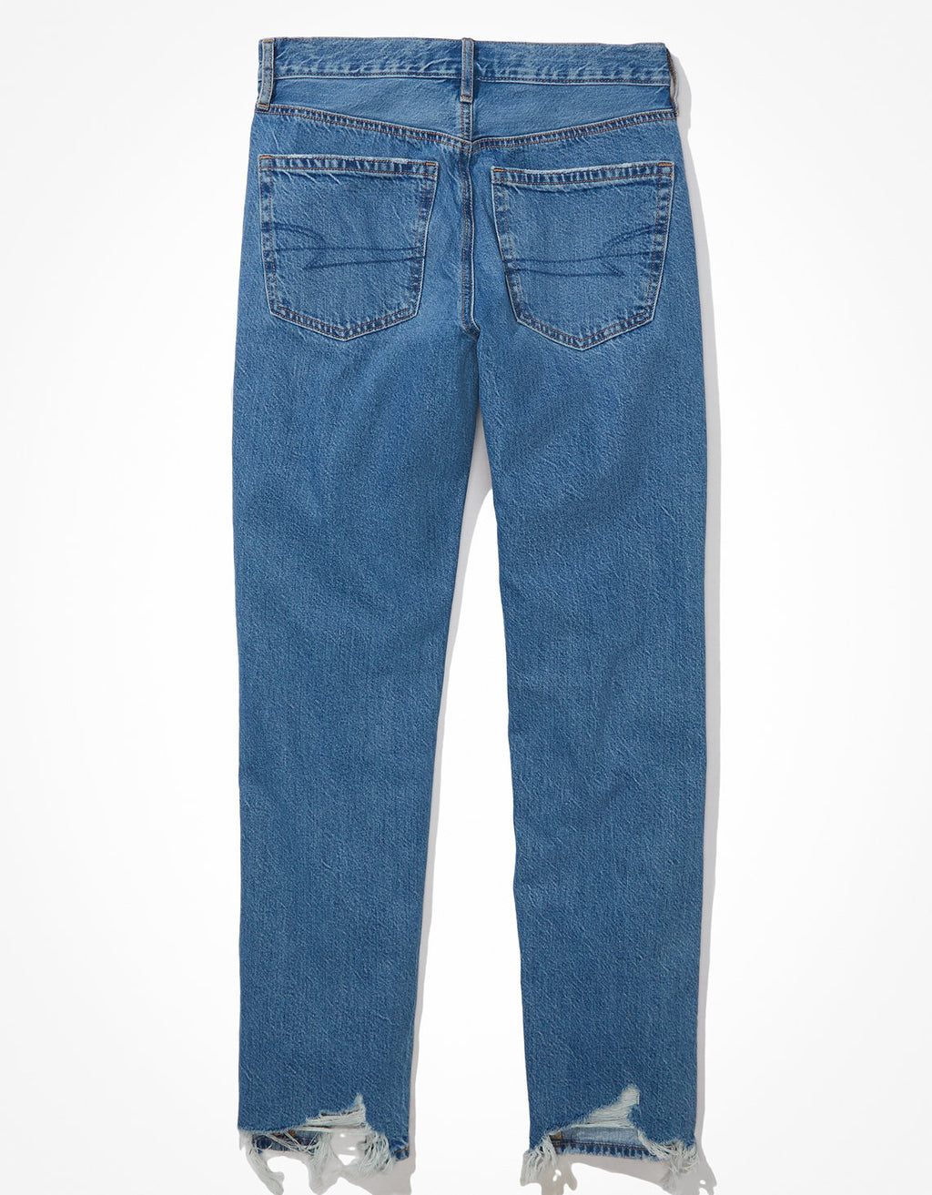Jean Straight x The Jeans Redesign con Rotos Ae - Azul 3437_3850_450_b