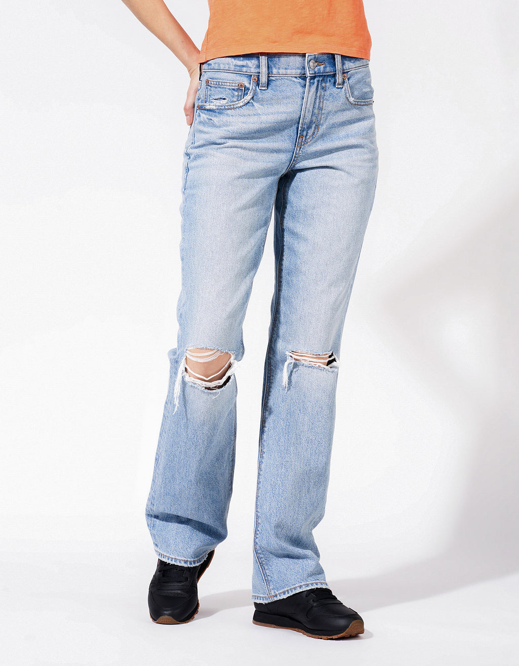 Jean Bootcut Ae - Azul 3437_4127_426_of