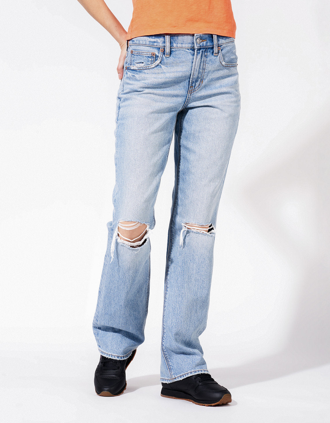 Jean Bootcut Ae - Azul 3437_4127_426_of
