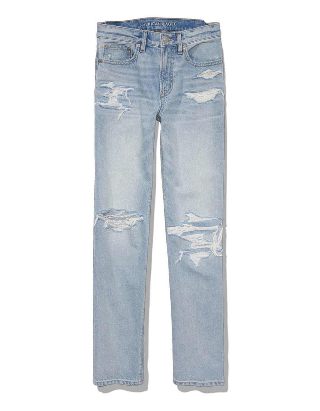 Jean AE straight fit con rotos estilo noventero - Generico 3437_4217_926_f